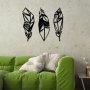 WALLXPERT Zidna dekoracija Feather Metal Decor - slika 2