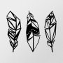 WALLXPERT Zidna dekoracija Feather Metal Decor - slika 4