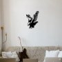 WALLXPERT Zidna dekoracija Eagle Metal Decor - slika 1