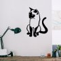 WALLXPERT Zidna dekoracija Cat 2 Metal Decor - slika 1