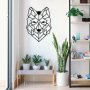 WALLXPERT Zidna dekoracija Wolf2 Metal Decor - slika 3