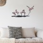 WALLXPERT Zidna dekoracija Flamingo S - slika 2
