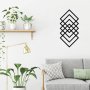WALLXPERT Zidna dekoracija Geometry Black - slika 1