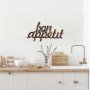 WALLXPERT Zidna dekoracija Rusty Bon Appetit - slika 3