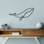 WALLXPERT Zidna dekoracija Whale L - slika 2