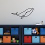 WALLXPERT Zidna dekoracija Whale L - slika 3