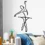 WALLXPERT Zidna dekoracija Ballerina 3 - slika 3
