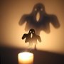WALLXPERT Zidna dekoracija Candle Shadow 1 - slika 2