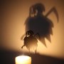WALLXPERT Zidna dekoracija Candle Shadow 3 - slika 1