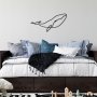 WALLXPERT Zidna dekoracija Whale M - slika 2