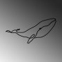 WALLXPERT Zidna dekoracija Whale M - slika 4