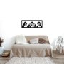 WALLXPERT Zidna dekoracija Three Monkeys M - slika 3