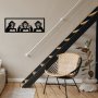 WALLXPERT Zidna dekoracija Three Monkeys M - slika 1