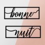 WALLXPERT Zidna dekoracija Bonne Nuit 1 - slika 5