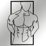 WALLXPERT Zidna dekoracija Muscular Man - slika 5
