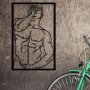 WALLXPERT Zidna dekoracija Muscle Male Posture - slika 2