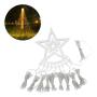 JWD Novogodisnji ukras LED lampice sa zvezdom toplo zute JWD - slika 1