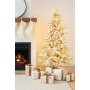 N/A Novogodišnja jelka sa LED lampicama 210cm, krem - slika 2