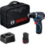 BOSCH plavi alat GSR 12V-32 akumulatorska bušilica - odvrtač, 2x2.0Ah i torba, 06019N7003 - slika 1