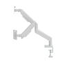 GEMBIRD MA-DA2-06-W Gembird Podesivi dupli stoni drzac za monitor, tilt, 17-32 max.10kg White - slika 2