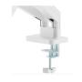 GEMBIRD MA-DA2-06-W Gembird Podesivi dupli stoni drzac za monitor, tilt, 17-32 max.10kg White - slika 3