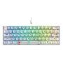 Havit Tastatura KB903L plavo-bela - slika 1