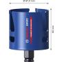 BOSCH EXPERT Construction Material PC Plus testera za otvore 67mm, 2608901930 - slika 2