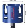 BOSCH EXPERT Construction Material PC Plus testera za otvore 80mm, 2608901936 - slika 2