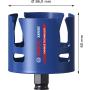 BOSCH EXPERT Construction Material PC Plus testera za otvore 86mm, 2608901937 - slika 2