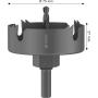 BOSCH Testera za otvore sa držačem za drvo i gips 75mm, 2608594499 - slika 2
