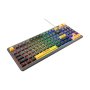 RAMPAGE Tastatura cyclone siva,crna,zuta ( 21542 ) - slika 2