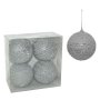 Denis Srebrne kuglice 10 cm pakovanje 4/1 - slika 1