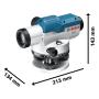 BOSCH plavi alat Uređaj za nivelisanje GOL32D+BT160+GR500 0601068502 - slika 1