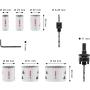 BOSCH Multi Material komplet testera za otvore sa navojem 6/1, 2608594613 - slika 3