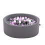 WALLXPERT Ogradica sa lopticama Bubble Pop 200 v1 Grey - slika 1