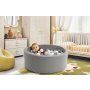 WALLXPERT Ogradica sa lopticama Bubble Pops 150 Grey - slika 1