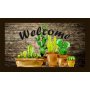 WALLXPERT Otirač Cactus (742TMA8188) - slika 1