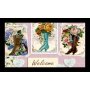 WALLXPERT Otirač Flower Boots - slika 1