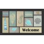 WALLXPERT Otirač Sea Shell - slika 1