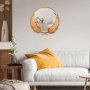 WALLXPERT Dekorativno ogledalo Palm Mirror L Bronze - slika 2