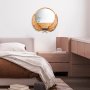 WALLXPERT Dekorativno ogledalo Palm Mirror L Bronze - slika 4