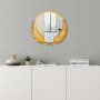 WALLXPERT Dekorativno ogledalo Palm Mirror L Gold - slika 5