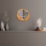 WALLXPERT Dekorativno ogledalo Palm Mirror M Bronze - slika 3