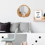WALLXPERT Dekorativno ogledalo Palm Mirror S Bronze - slika 3