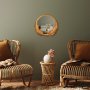 WALLXPERT Dekorativno ogledalo Palm Mirror S Bronze - slika 4