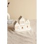 WALLXPERT Svećnjak Three House White - slika 1