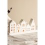 WALLXPERT Svećnjak Five House White - slika 2