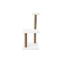 Paws & Whiskers Grebalica za mačke TIR3KT90WHT - slika 2
