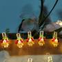MODEE LED svetleći niz štipaljke ''zvončići'' 0.9m - slika 2