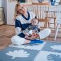 MoMi Feli podloga za bebe - Puzzle od pene Grey - slika 5